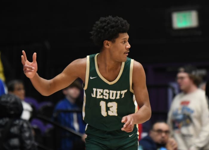 Jesuit Central Catholic 6A Oregon boys basketball quarterfinal 2024 Taylor Balkom 16